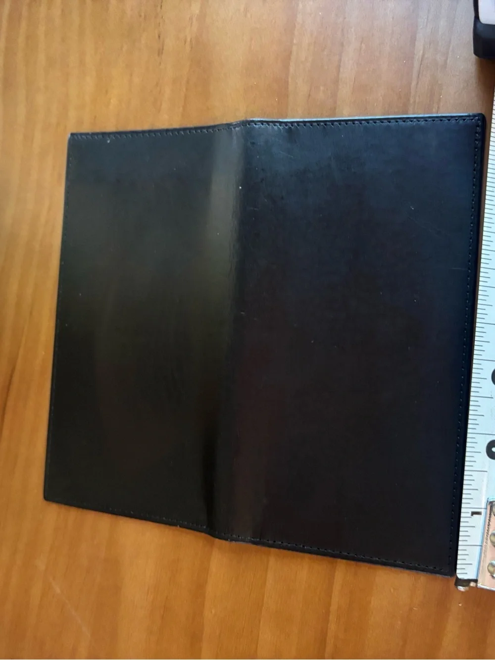 Vintage Coach Water Buffalo Combo Wallet Checkbook Black Leather - Picture 11 of 14